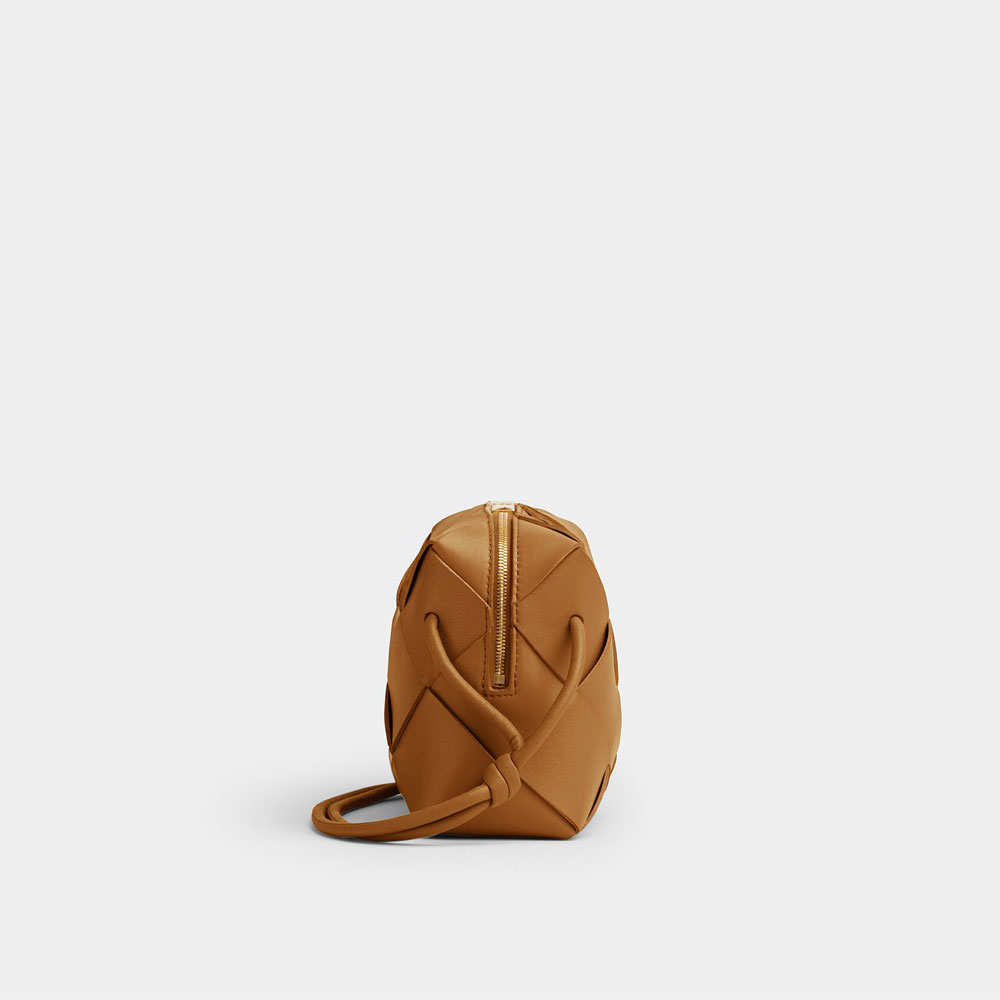 Bottega Veneta Small Cassette Camera Bag in Camel 709417 VCQC 22593: Image 2