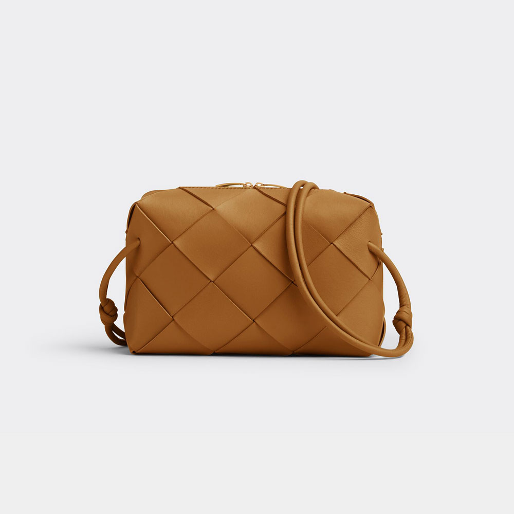 Bottega Veneta Small Cassette Camera Bag in Camel 709417 VCQC 22593: Image 3