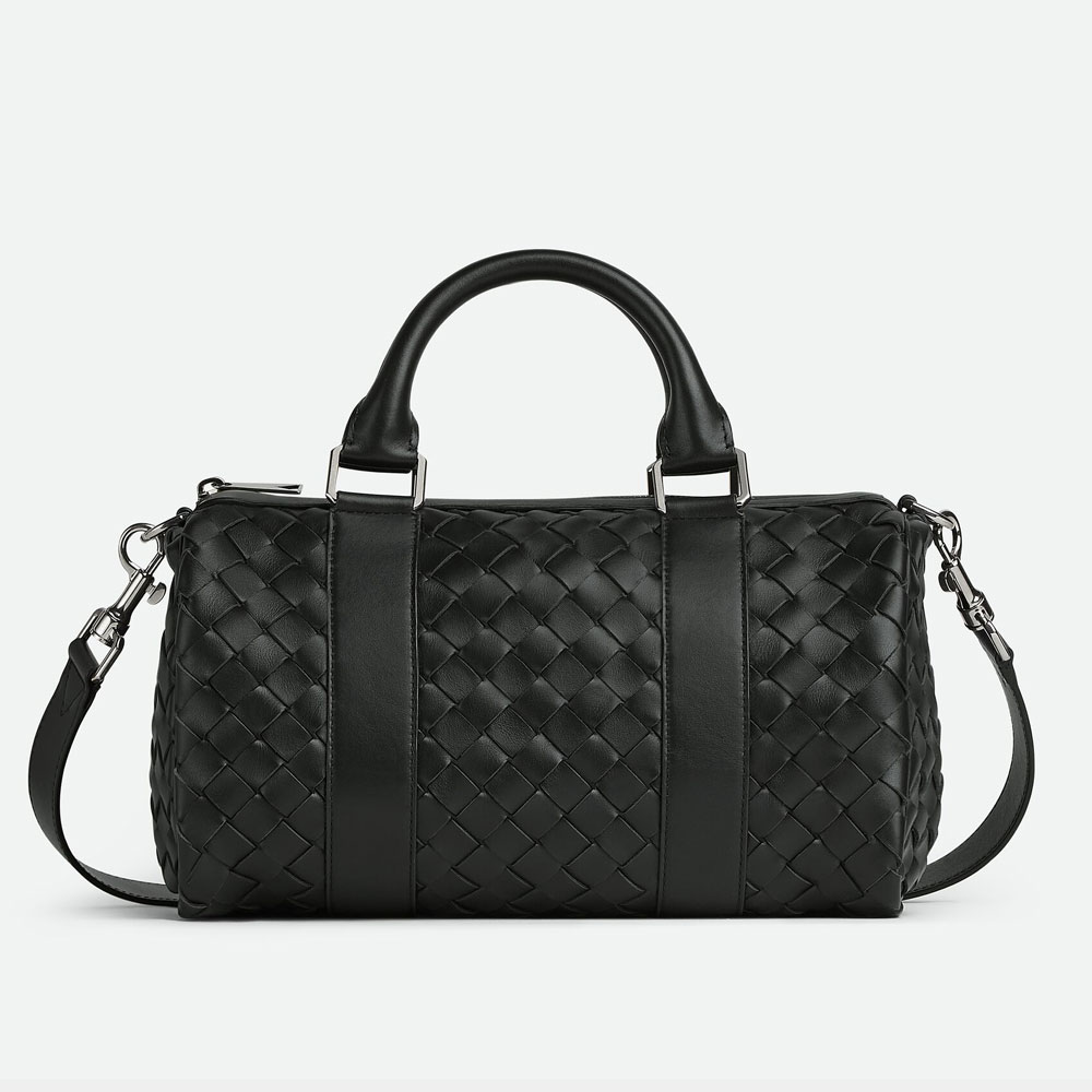 Bottega Veneta Mini Intrecciato Duffle Black 729224 V2E4 18803: Image 1