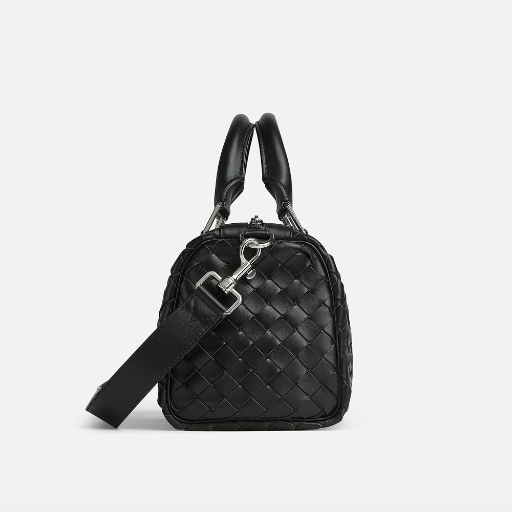 Bottega Veneta Mini Intrecciato Duffle Black 729224 V2E4 18803: Image 2