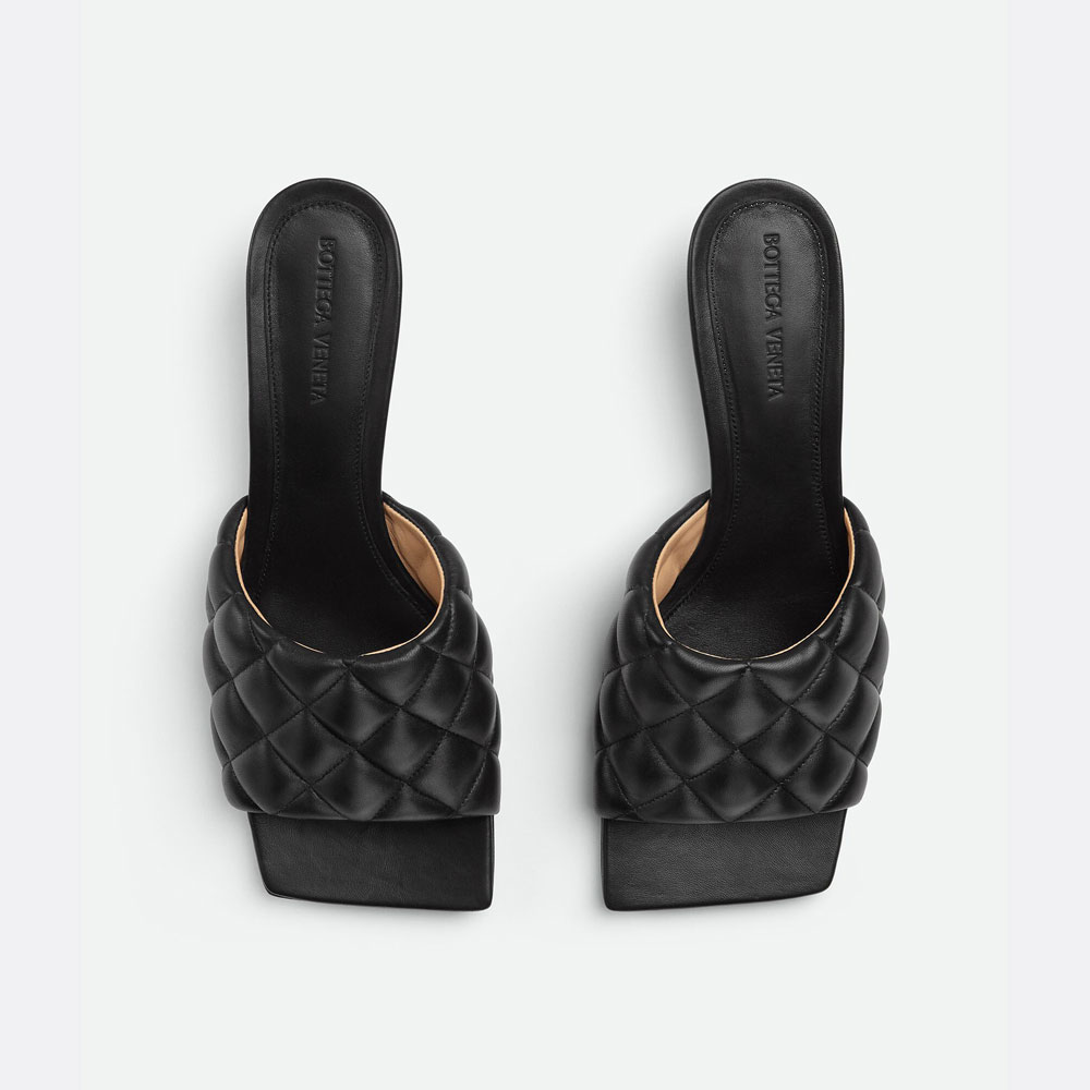 Bottega Veneta Padded Mule in Black 729764 VBRR 01000: Image 2