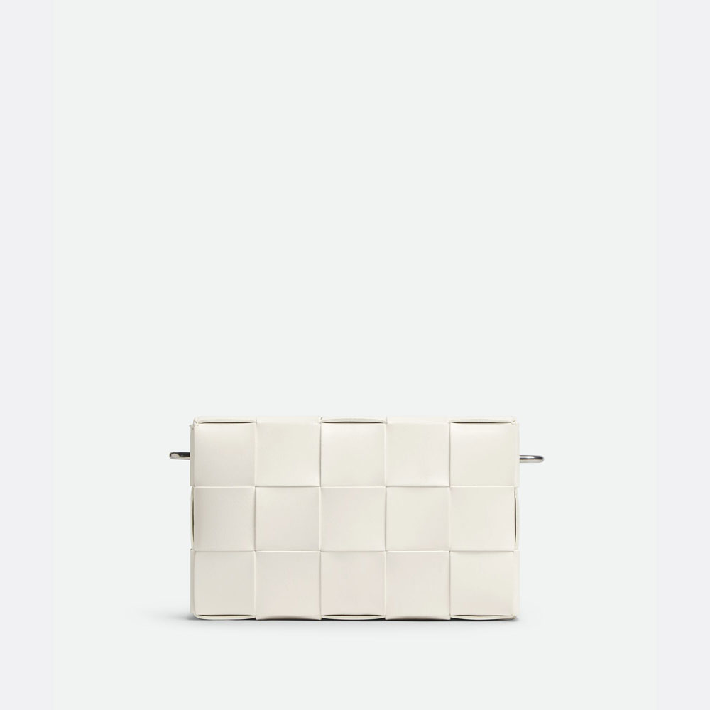 Bottega Veneta Cassette With Versatile Strap in White 741777 V2XU 18482: Image 3