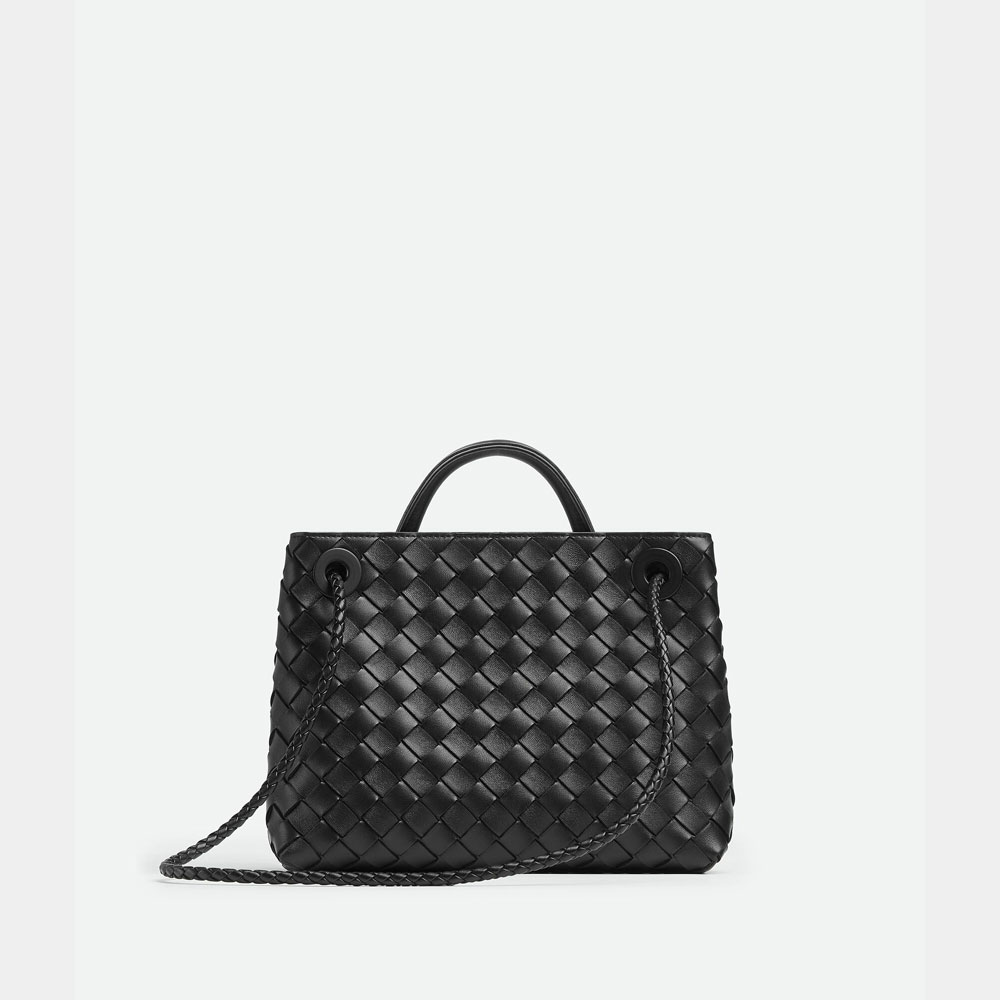 Bottega Veneta Small Andiamo Black 743568 VCPP 11139: Image 3