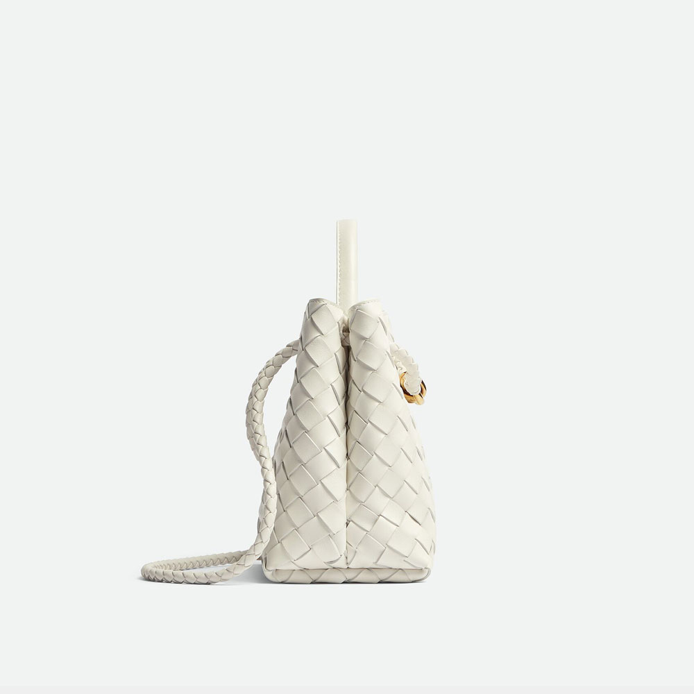 Bottega Veneta Small Andiamo White 743568 VCPP 19156: Image 2