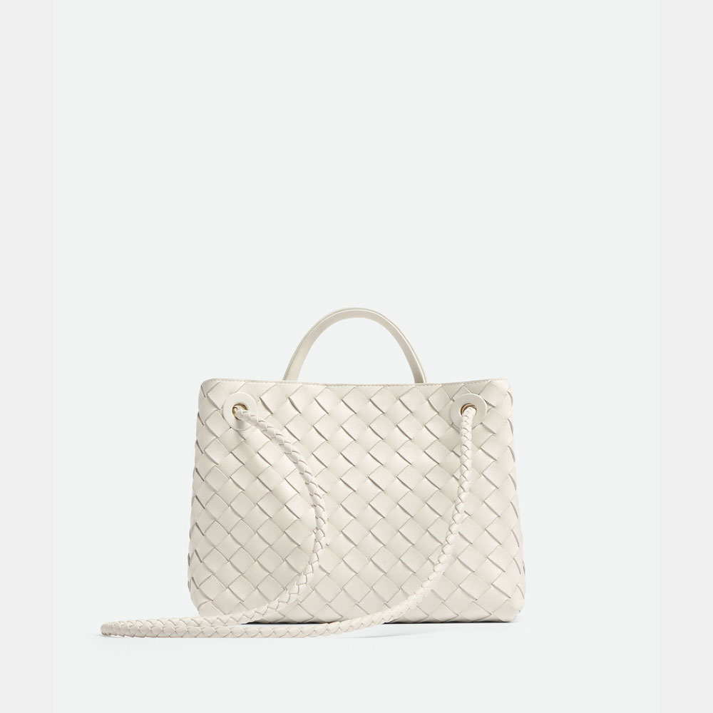 Bottega Veneta Small Andiamo White 743568 VCPP 19156: Image 3