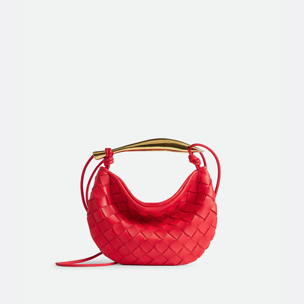 Bottega Veneta Mini Sardine in Vernis 744267 VCPP 16459: Image 1