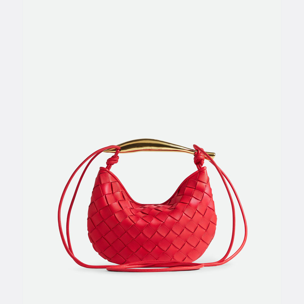 Bottega Veneta Mini Sardine in Vernis 744267 VCPP 16459: Image 3