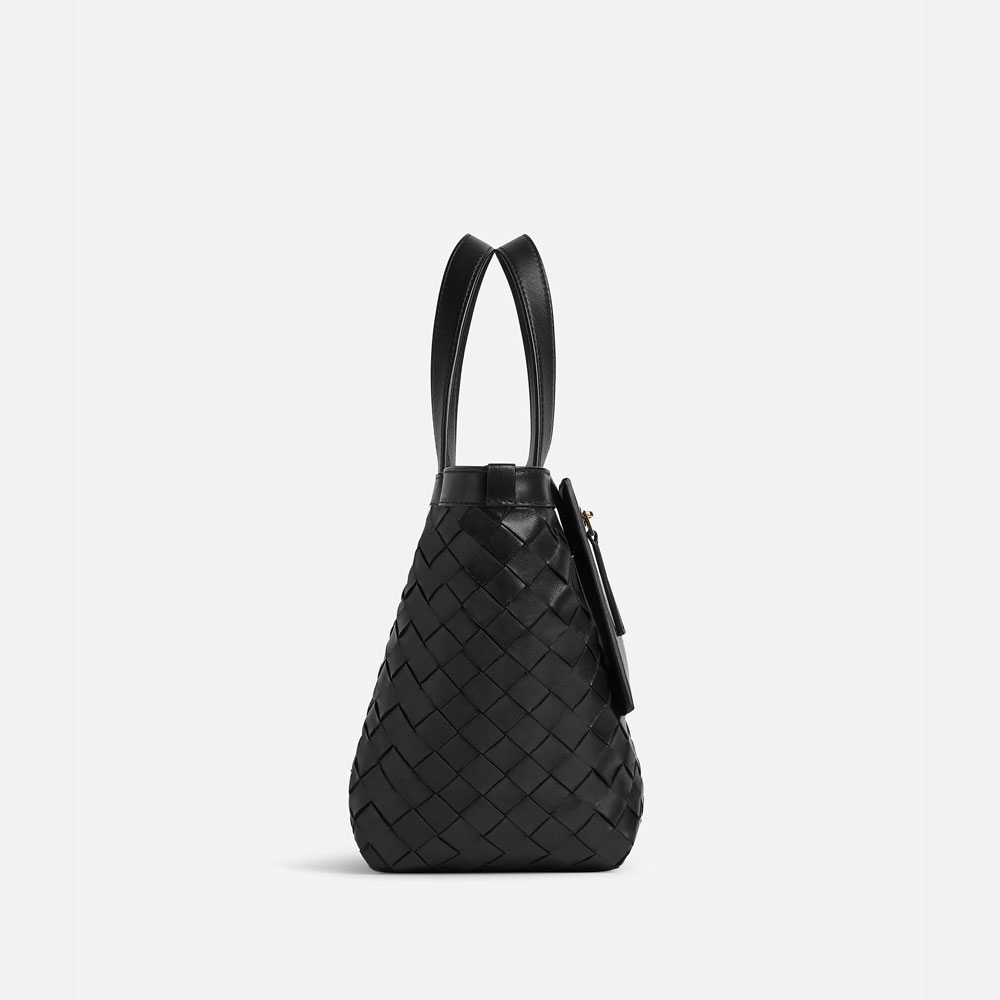 Bottega Veneta Small Flip Flap in Black 754916 VCPP 11019: Image 2