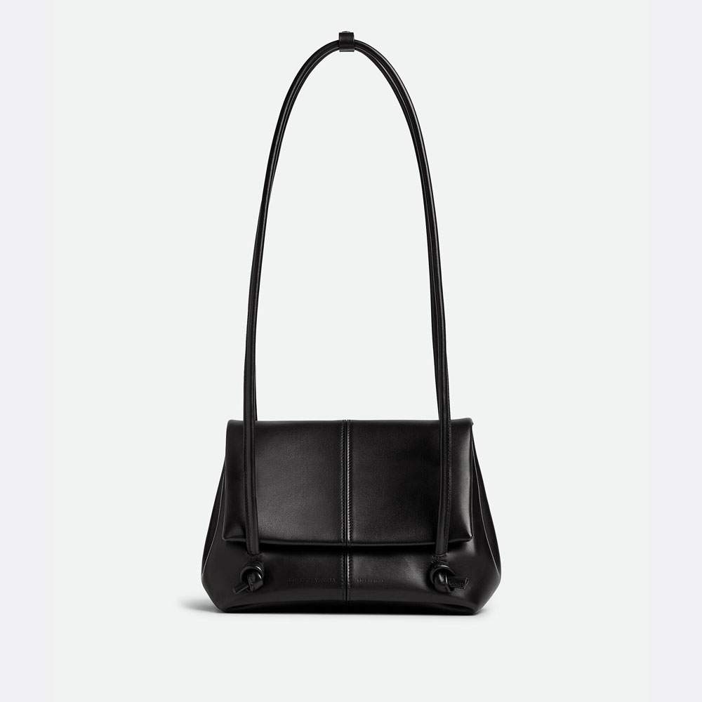 Bottega Veneta Small Falcon in Black 755035 V2EB 01019: Image 1