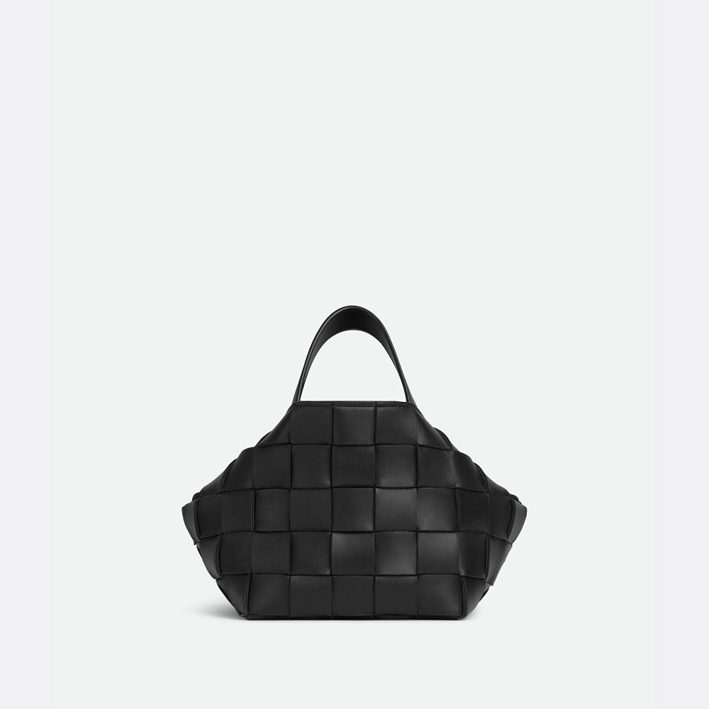 Bottega Veneta Small Bowling Cassette in Black 755132 VMAY 18425: Image 3