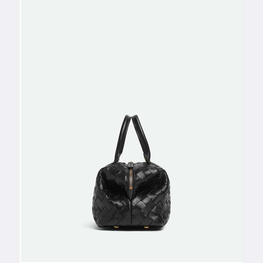 Bottega Veneta Mini Bauletto in Black 764535 VCPP 11019: Image 2