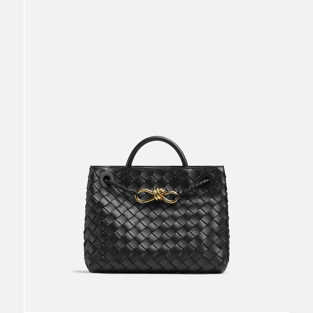 Bottega Veneta Small Andiamo in Black 766014 VCPP 11139: Image 1