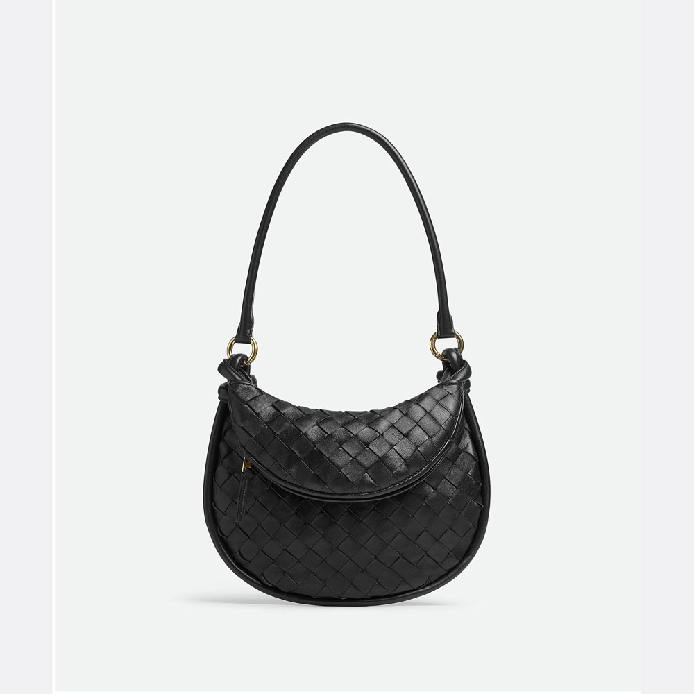 Bottega Veneta Small Gemelli in Black 776764 VCPP 11019: Image 1