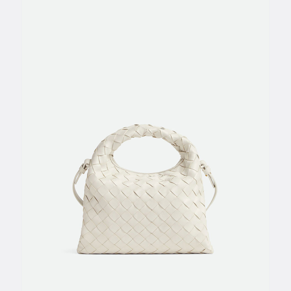 Bottega Veneta Mini Hop in White 777586 V3IV 19156: Image 3