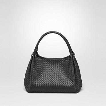 Bottega Veneta parachute bag in nero intrecciato nappa 45207034PF