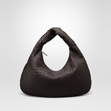 Bottega Veneta medium veneta bag in espresso intrecciato nappa 45284247EP