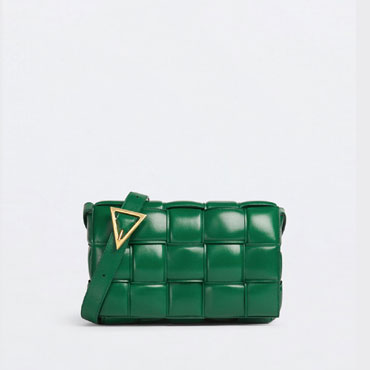 Bottega Veneta Padded Cassette in Racing Green 591970 VCQR 13186