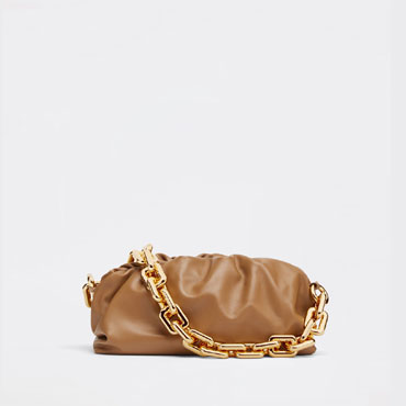 Bottega Veneta Chain Pouch in Teak 620230 VCP4 02618