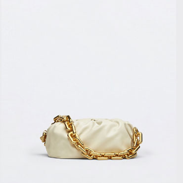 Bottega Veneta Chain Pouch in Plaster 620230 VCP4 09646