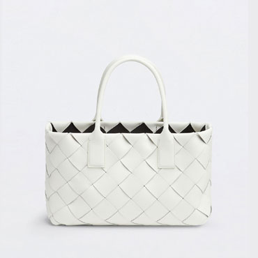 Bottega Veneta Cabat in Bianco Nero 649598 VMAY 39041