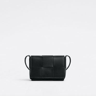 Bottega Veneta Candy Cassette Black 666688 VMAY 18425