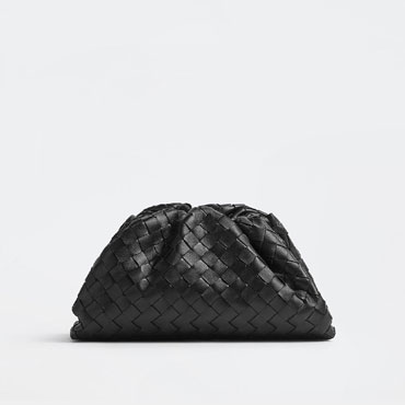 Bottega Veneta Teen Pouch Black 698895 VCPP 01229