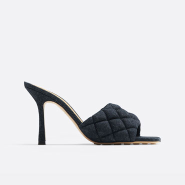 Bottega Veneta Padded Mule in Indigo 708907 V26M 04245