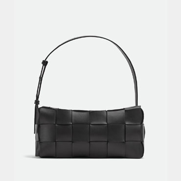 Bottega Veneta Brick Cassette Black 709360 VMAY 18425