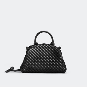 Bottega Veneta Mini Handle Black 709465 V01D 18425