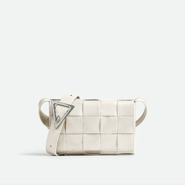 Bottega Veneta Small Cassette White 717587 VCQ7 19007