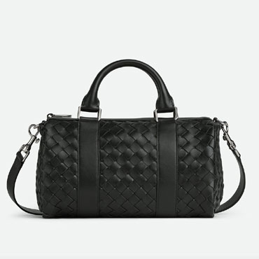 Bottega Veneta Mini Intrecciato Duffle Black 729224 V2E4 18803