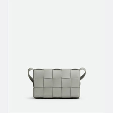 Bottega Veneta Small Cassette in Agate grey 730848 VMAY 11556