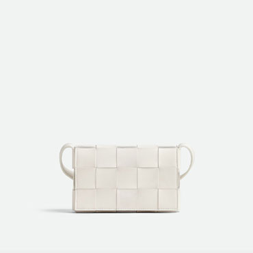 Bottega Veneta Small Cassette White 730848 VMAY 19009