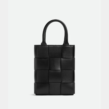 Bottega Veneta Mini Cassette Tote Black 747755 VMAY 18425