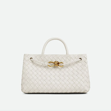 Bottega Veneta Small East West Andiamo White 754990 VCPP 19156