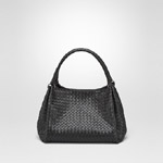 Bottega Veneta parachute bag in nero intrecciato nappa 45207034PF