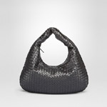 Bottega Veneta medium veneta bag in nero intrecciato nappa 45249811LW