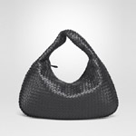 Bottega Veneta large veneta bag in nero intrecciato nappa 45249817FK