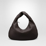 Bottega Veneta medium veneta bag in espresso intrecciato nappa 45284247EP