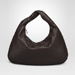 Bottega Veneta maxi veneta bag in espresso intrecciato nappa 45309840EU