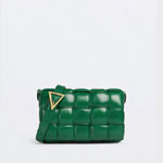 Bottega Veneta Padded Cassette in Racing Green 591970 VCQR 13186