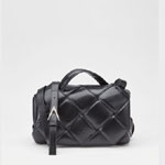 Bottega Veneta Padded Handle in Black 632647 VCQR 18803