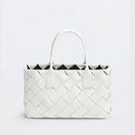 Bottega Veneta Cabat in Bianco Nero 649598 VMAY 39041