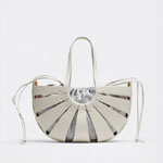 Bottega Veneta Shell in White Frost 651577 VMAU H9018