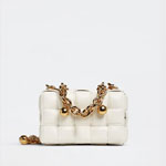 Bottega Veneta Chain Cassette in White 680070 V1FY 09009