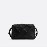 Bottega Veneta Small Cassette Camera Bag in Black 709417 VCQC 28425