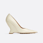 Bottega Veneta Punta Pump in White 716210 V2EI 09013