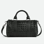 Bottega Veneta Mini Intrecciato Duffle Black 729224 V2E4 18803