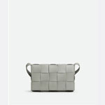 Bottega Veneta Small Cassette in Agate grey 730848 VMAY 11556