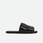 Bottega Veneta Patch Flat Mule in Black 741259 VBSD 01000